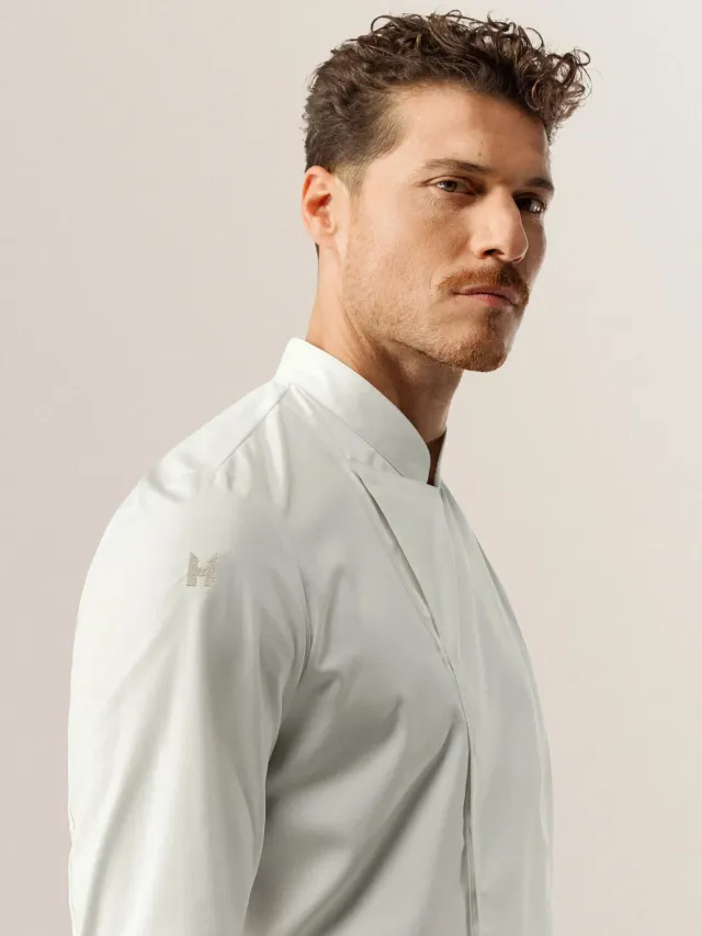 Le Nouveau Chef Dave veste de cuisine tissu non teint