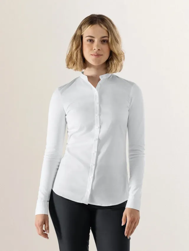 Le Nouveau Chef Lisa blouse femme manches longues