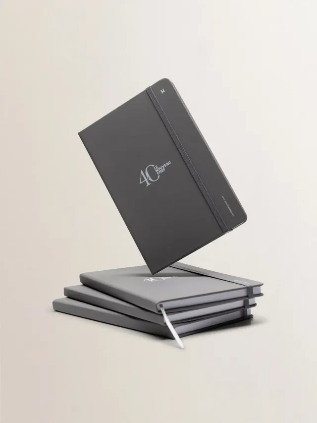 Le Nouveau Chef Notebook Nimbus Grey carnet A5 96 pages lignées