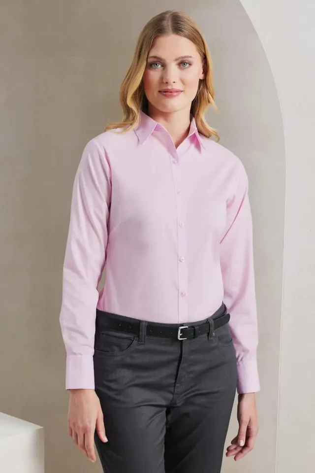 Unichef chemisier popeline femme manches longues