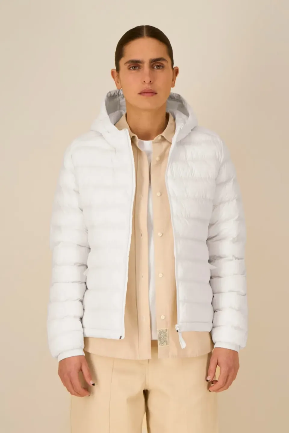 Unichef veste matelassée femme à capuche déperlante