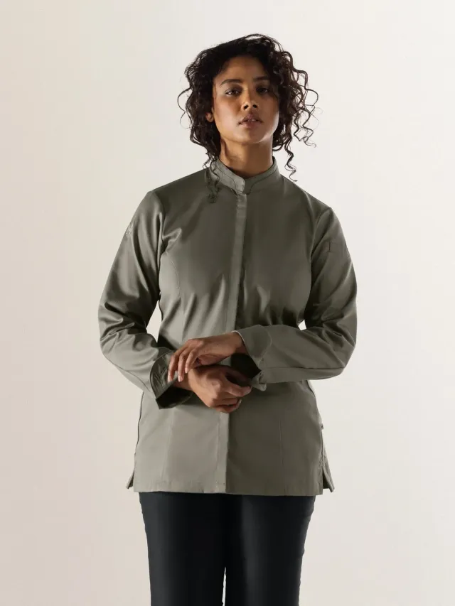 Le Nouveau Chef Elise veste cuisine femme stretch