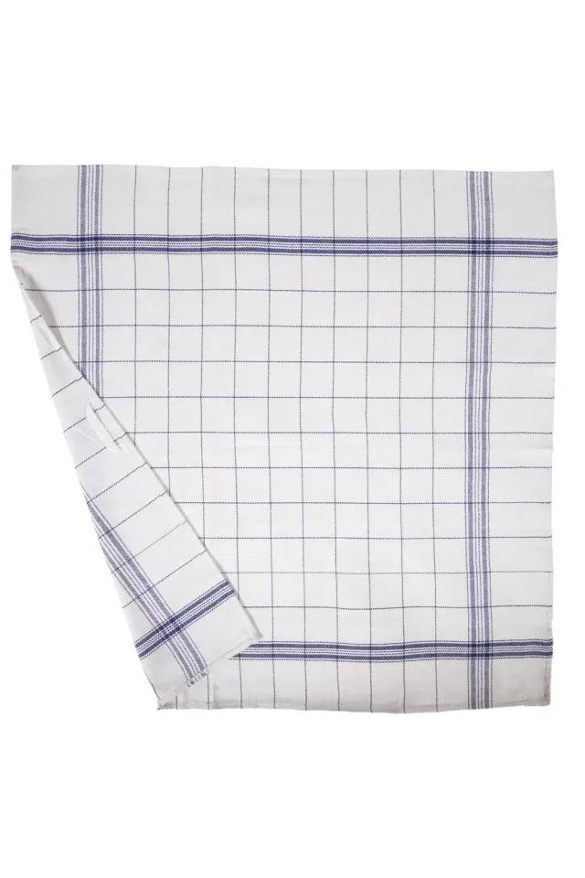 Unichef Pro Chef torchon coton lot 3 68x68 cm bleu