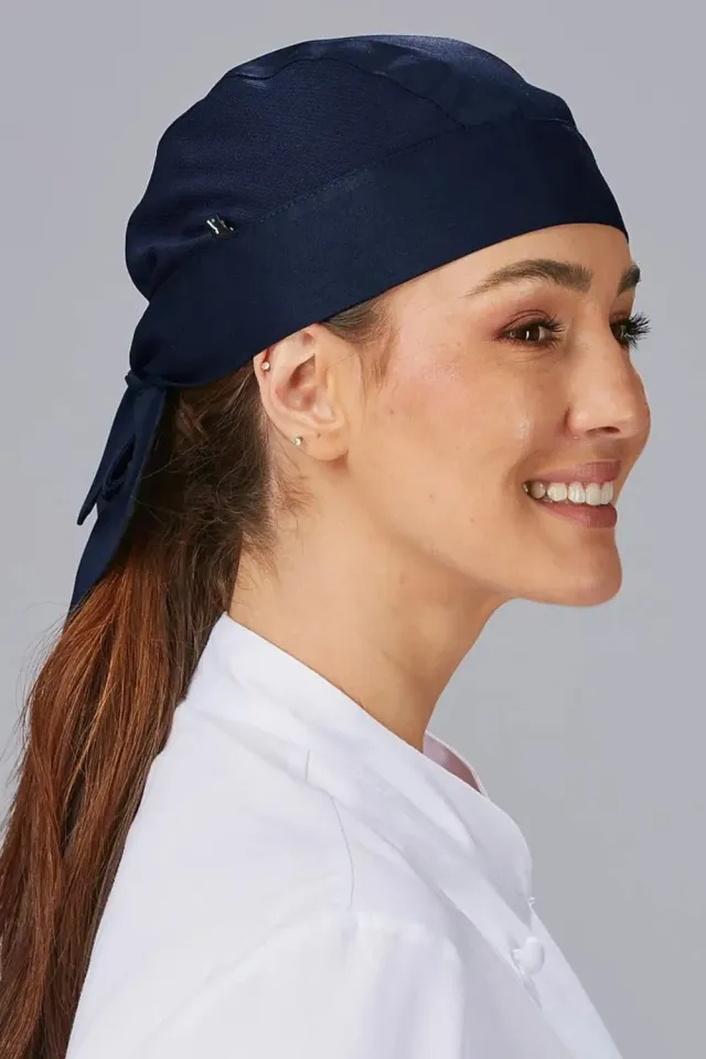 Unichef calot de cuisine unisexe polyester 56cm
