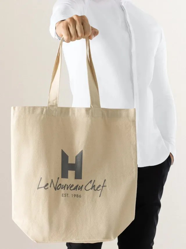 Le Nouveau Chef Canvas Shopper sac fourre-tout en toile